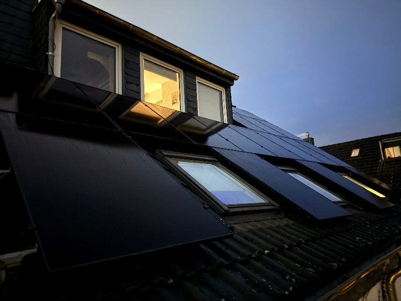 22 kWp mit 46 Modulen und neuem Zählerschrank