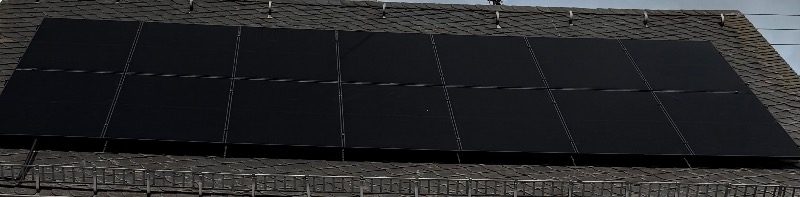 6,3-kWp-Anlage auf dem Schrägdach mit FoxESS Smart