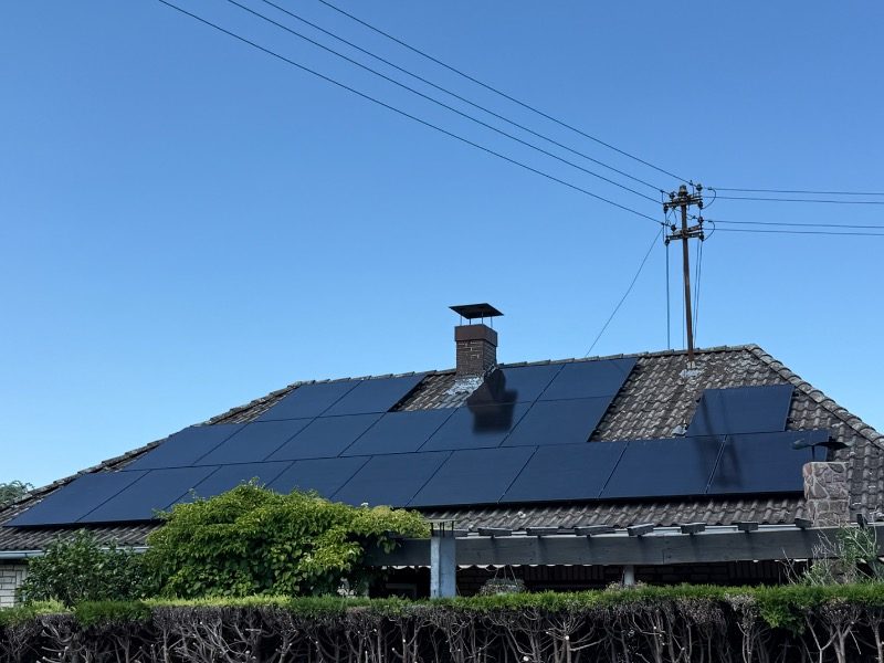 9,5 kWp mit 10-kWh-Speicher und neuem Zählerschrank